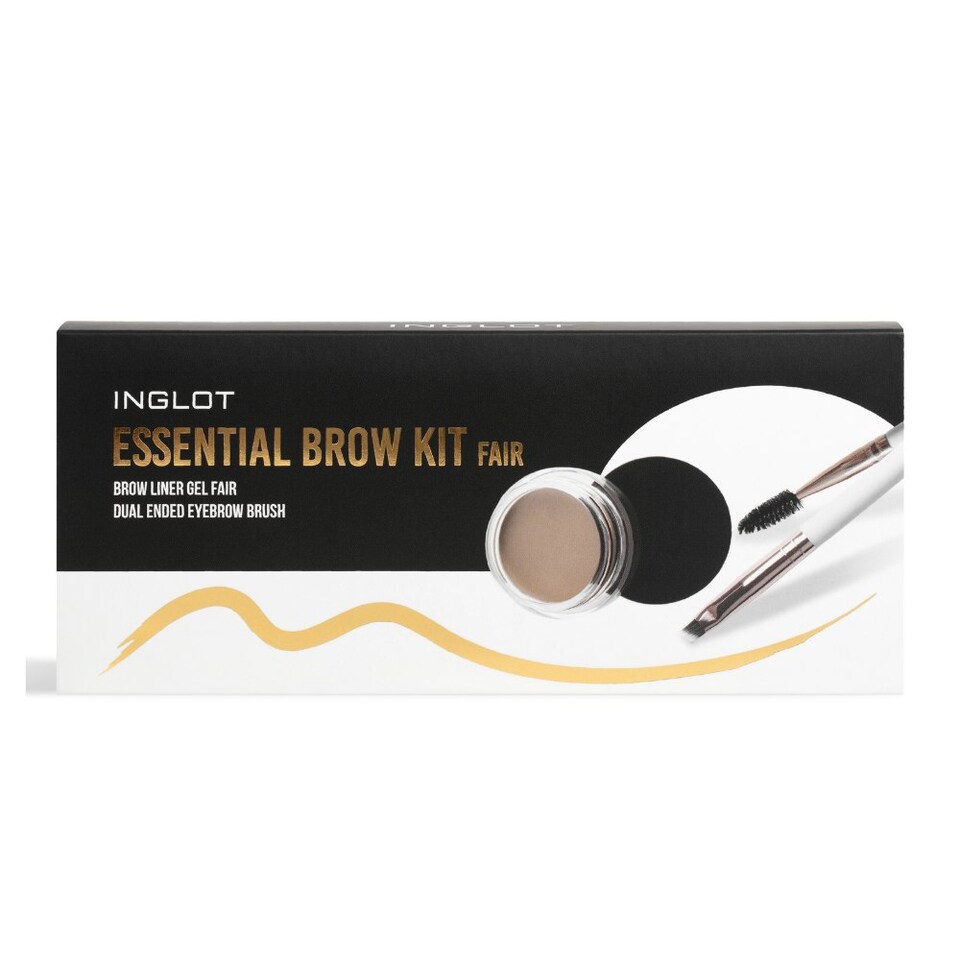 image 1 of Inglot Essential Brow Kit - Fair