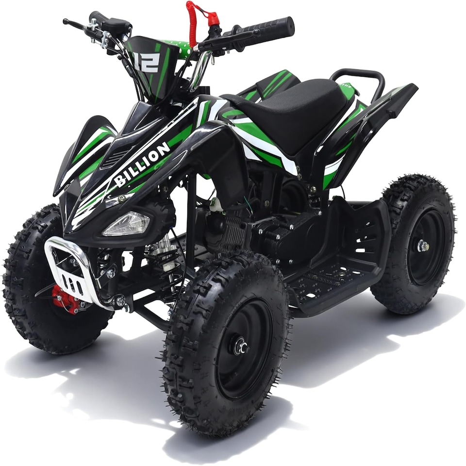 image 1 of Alivio 49CC Kids Mini Petrol Quad Bike (Green)