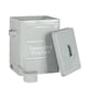 image 4 of Harbour Housewares Vintage Metal Laundry Powder Canister - Grey | Grey | Grey | 1