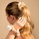 image 2 of Silver Cloud Silver Ion Large Frilly Scrunchies - Buttercup Collection | Yellow | 2