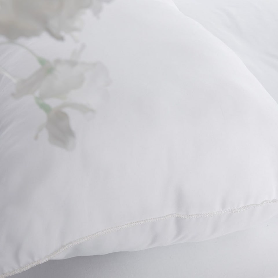 image 1 of Hollowfibre 8 Pack Pillow Polycotton Cover White