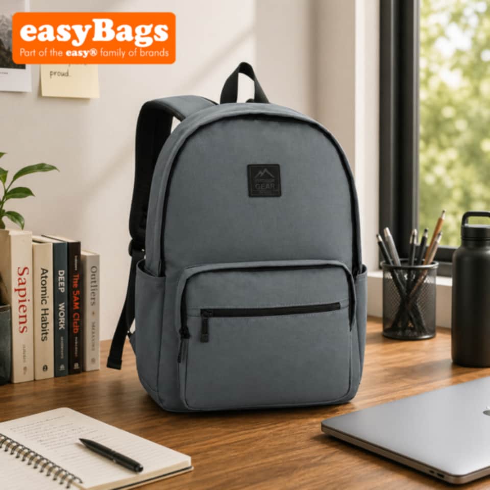 image 1 of Everyday Backpack with Smart Storage and All Day Comfort Outdoor Gear - Grey