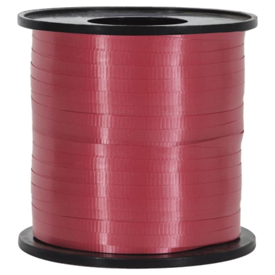 Unique Party Metallic Curling Ribbon - Red - 500yard