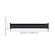 image 5 of EGLO Neviano LED Wall Light Black, 38cm | Black