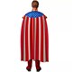 image 2 of The Boys Unisex Adult Deluxe The Homelander Costume - Blue/Red - XL XL