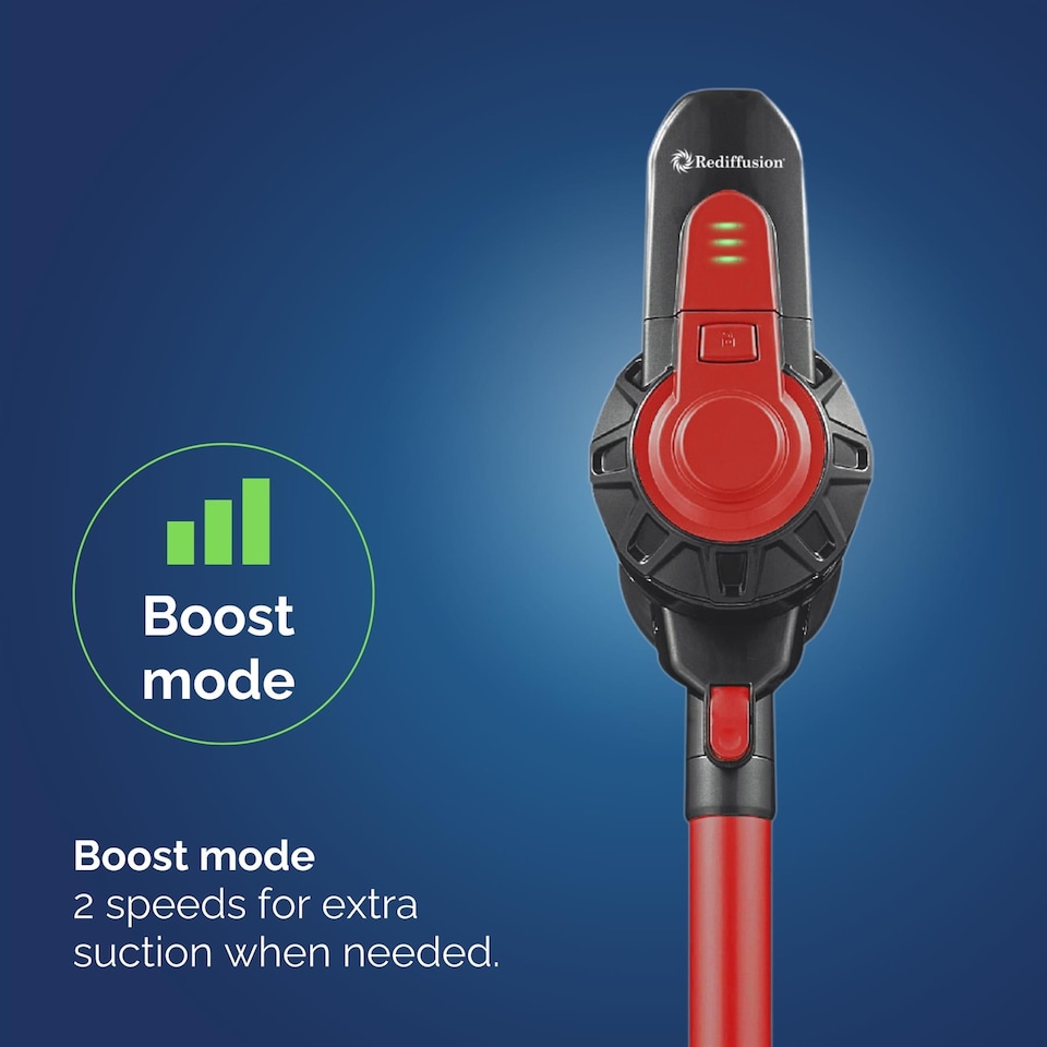 image 1 of Rediffusion Turbo 2 in 1 Cordless Stick Vacuum Cleaner
