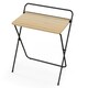 image 10 of COSTWAY 60CM Folding Computer Desk with Tablet Bracket Natural N/A