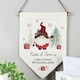 image 3 of Personalised Gonk Hanging Pendant Christmas Decoration