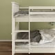 image 3 of Oslo White Quadruple Sleeper Bunk Bed And Theo Pocket Sprung Mattresses