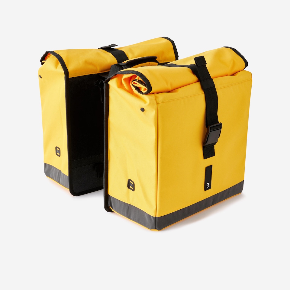 image 1 of Decathlon 20 L Bike Double Pannier Bag 500