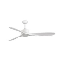 Luzon Large White DC Ceiling Fan 6 Speed
