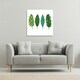 image 2 of Four Leaves (Canvas Print) 77 x 77 x 4cm