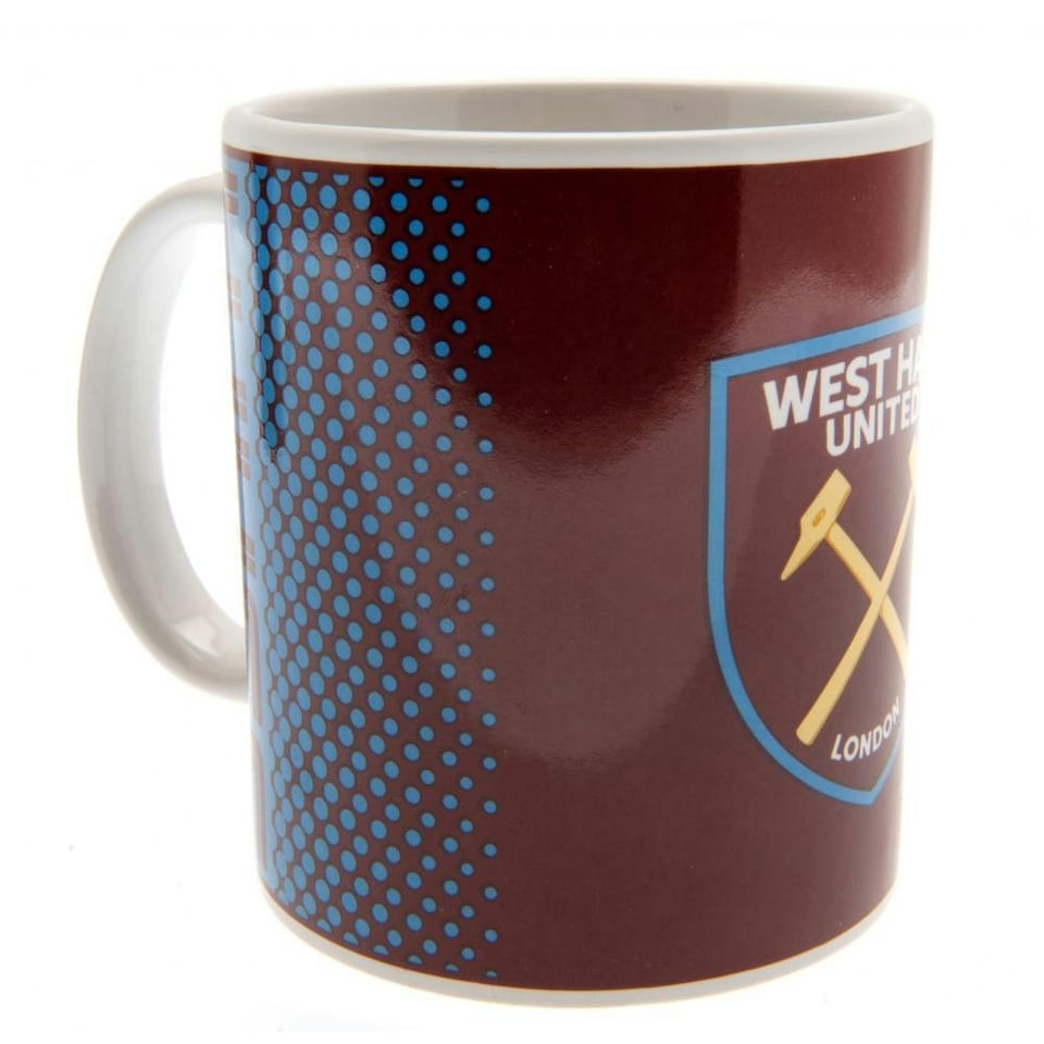 West Ham United FC Fade Mug - Claret - One Size