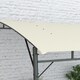 image 8 of Outsunny 3 x 4m Metal Pergola, Outdoor Gazebo UV-Resistant, Cream White