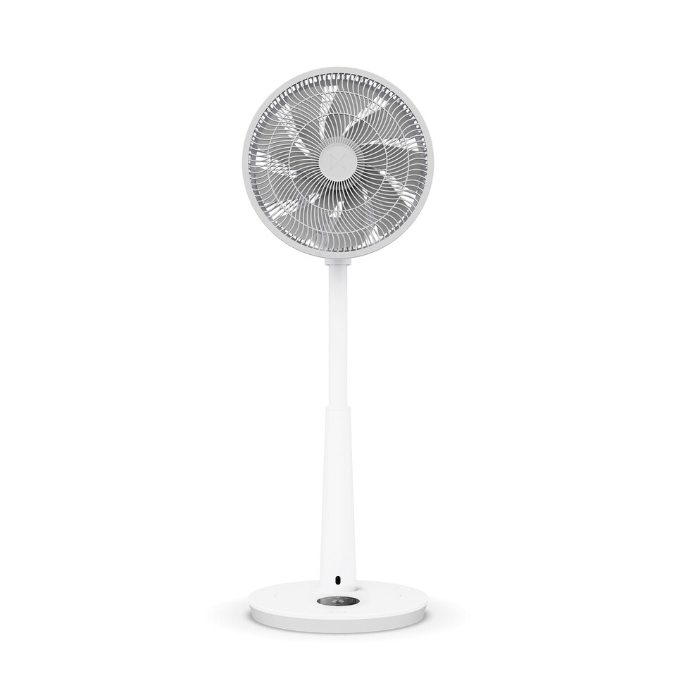image 1 of Duux Whisper 3 Standing Fan with Remote Control | White | White