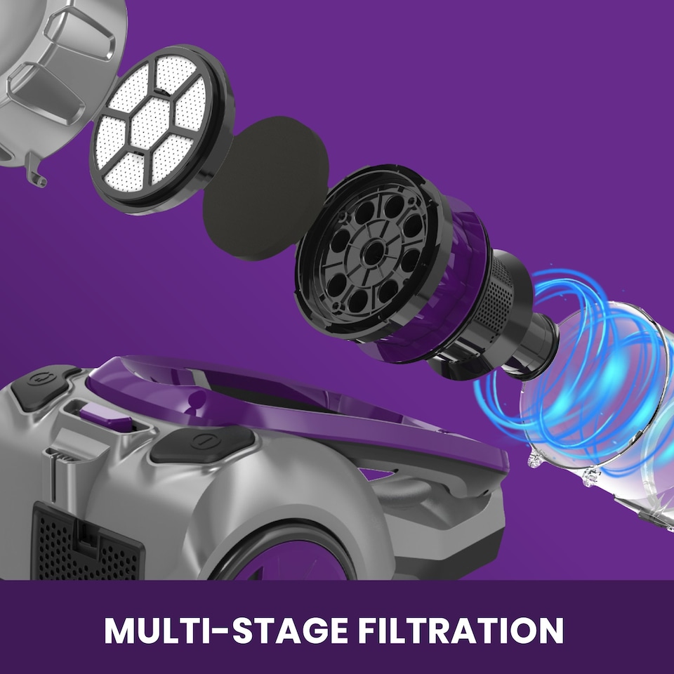 image 1 of Vytronix PET01 Bagless Cylinder Pet Vacuum Cleaner