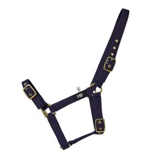 Hy Holly Fully Adjustable Head Collar - Navy - Full