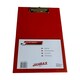 image 4 of Janrax A4 Red PVC Single Clipboard