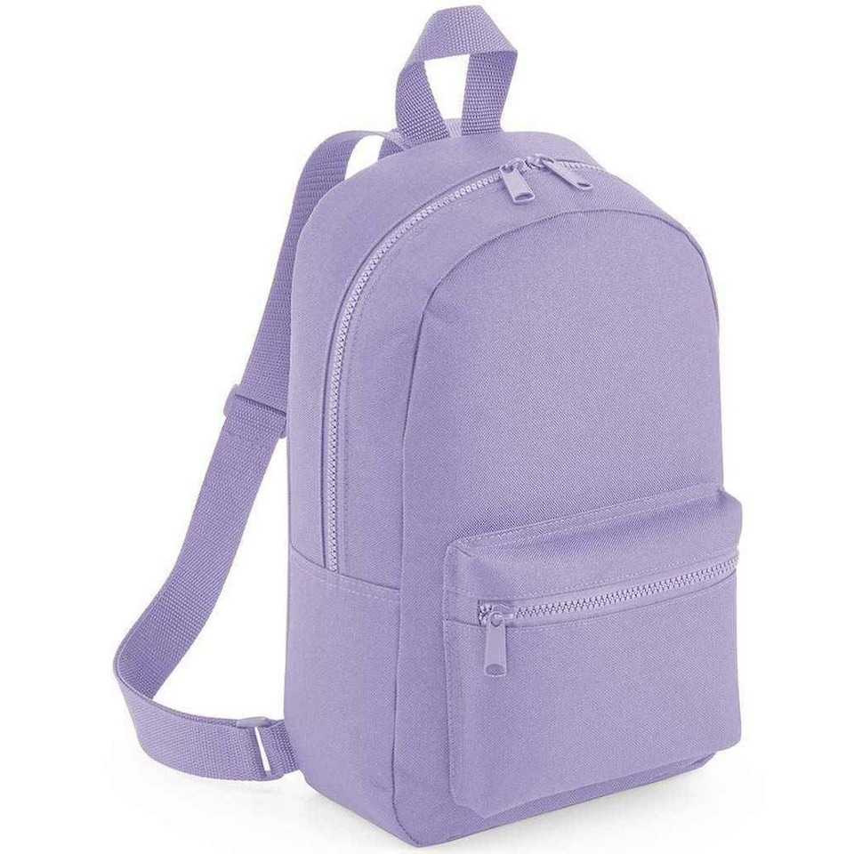 image 1 of Bagbase Essential Fashion Mini Backpack - Lavender - One Size