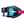 Electric Pink/Azure Blue