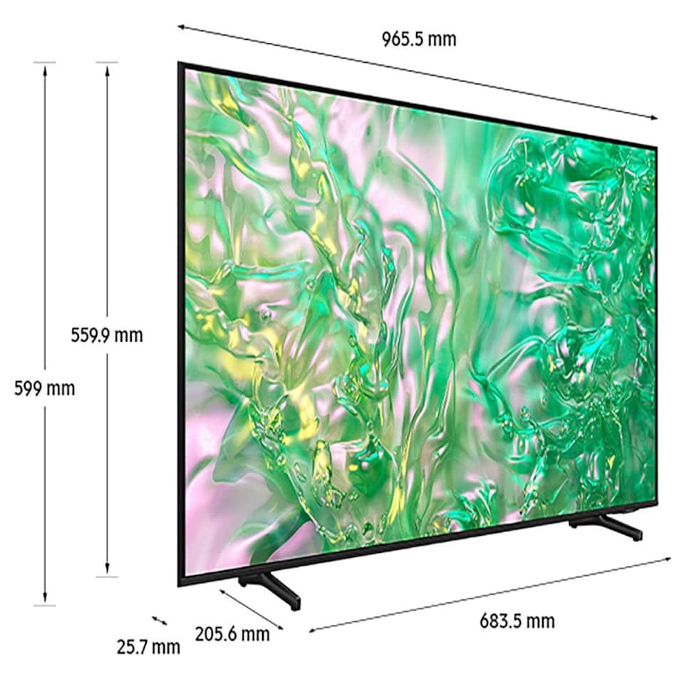 image 1 of Samsung UE43DU8070 43" Crystal UHD 4K HDR LED Smart TV