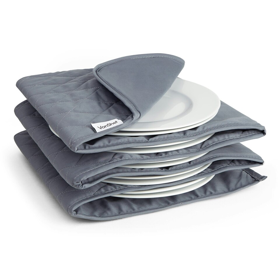 image 1 of VonShef Plate Warmer Electric for 10 Plates Double Insulated