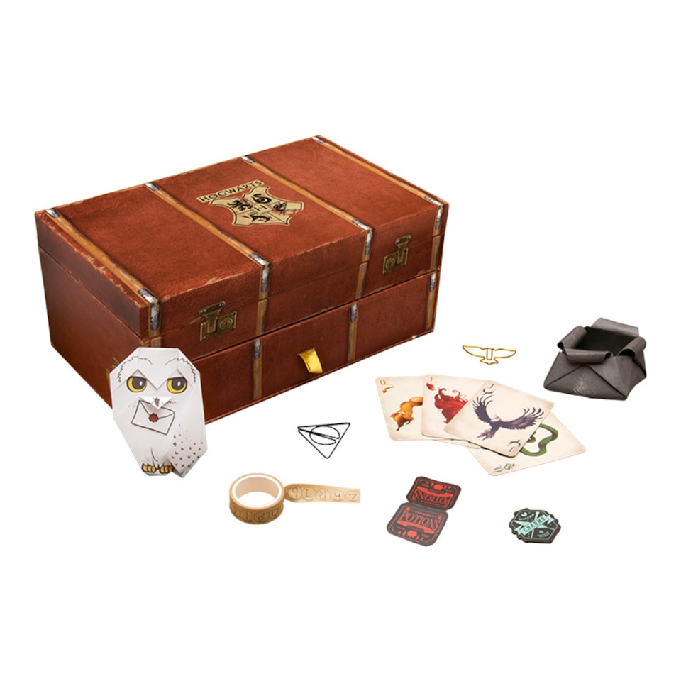 image 1 of Harry Potter Keepsake Christmas Box, 24 Day Countdown with Gifts & Stationery Surprises, Official Holiday Gift, Paladone