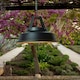 image 1 of Vintage Style Hanging Ceiling Electric Patio Heater in Black 1.5kW IPX4