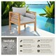 image 2 of Garden Chair Boka - thick cushions, heat-treated wooden frame, weather-resistant | Brown | brown | One Size | 2
