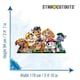 image 3 of Paw Patrol Group Shot Wide Lifesize Cardboard Cutout 94cm