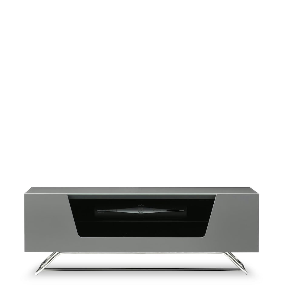 image 1 of Chromium TV-Stand with 1 Flap Grey CRO2-1000CB-GRY Grey | Grey