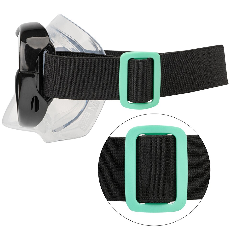image 1 of Decathlon Adult's snorkelling kit, fins, mask, snorkel 100