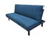 image 3 of The Tivona 2 Seater Sofa Bed in Grey, Silver or Navy | Blue | One Size