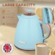 image 4 of HOMCOM Electric Kettle, Fast Boil, 1.7L, 3kW, Auto Shut-off, Light Blue