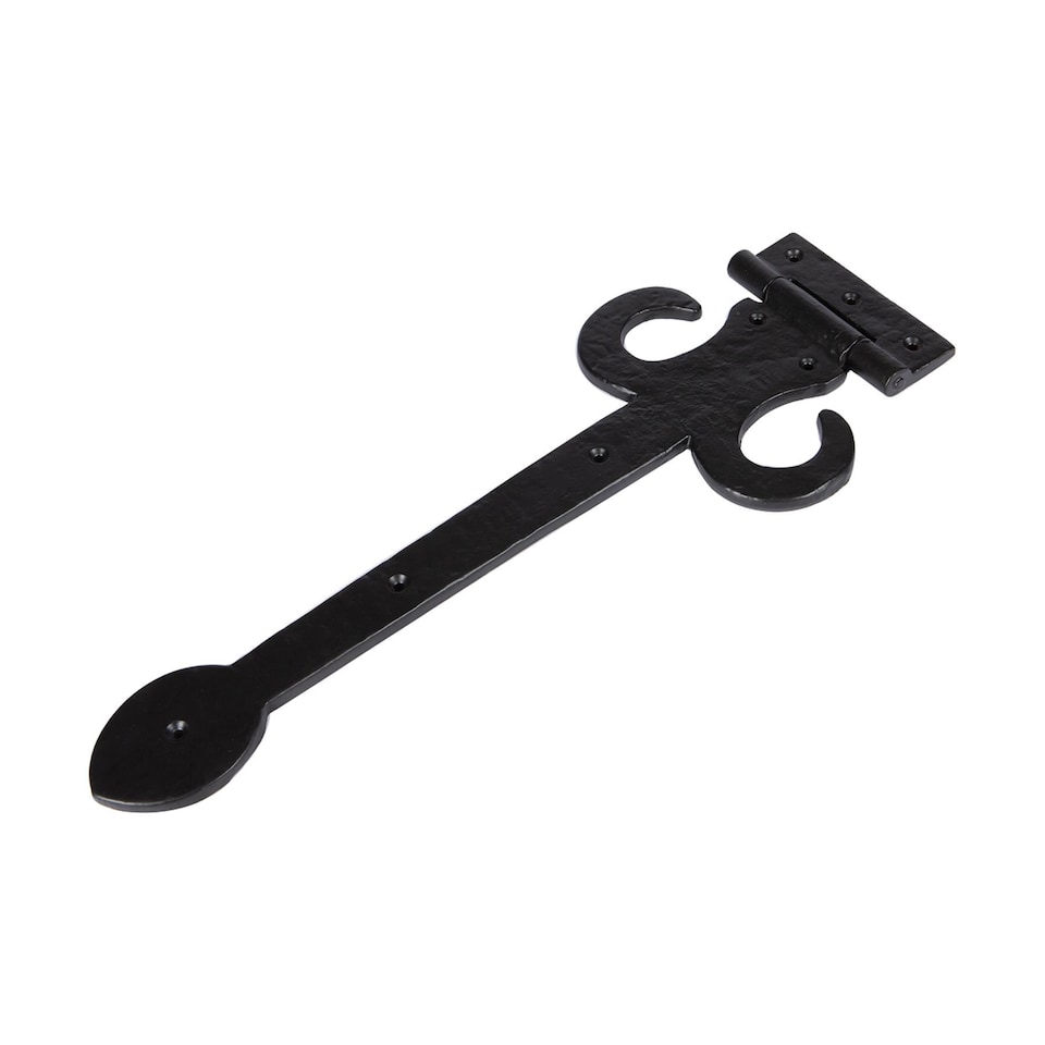 image 1 of Hammer & Tongs Arrowhead T-Hinge - W400mm - Black | Black | Black