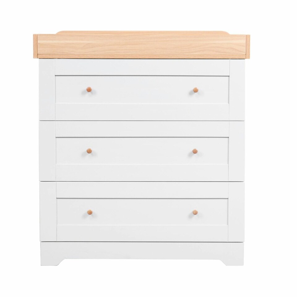 image 1 of Tutti Bambini Rio Chest Changer - Dove Grey/Oak