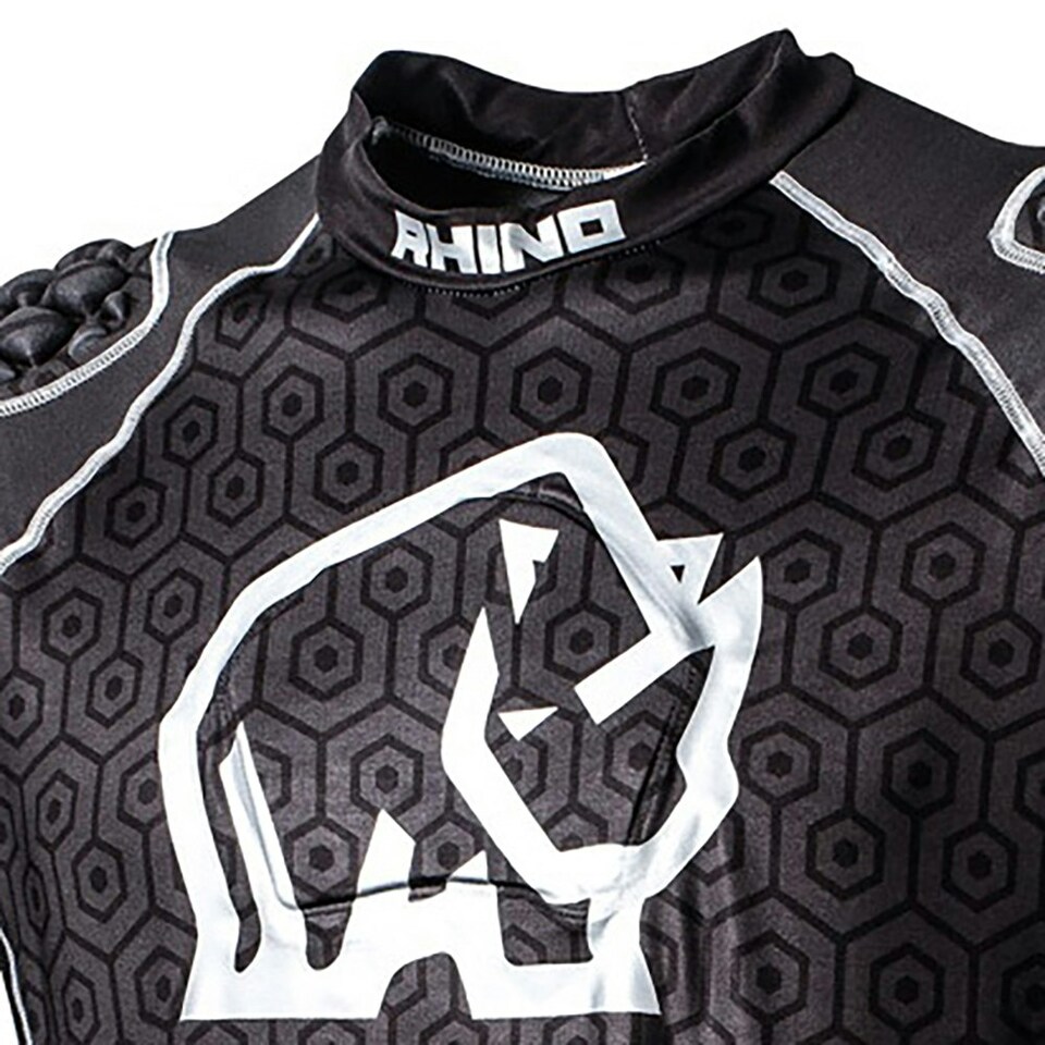 image 1 of Rhino Childrens/Kids Pro Body Protection Top - Black - S