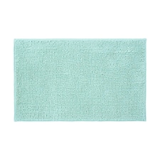 Chenille Bobble Bath Mat Non-Slip 50 x 80cm - Duckegg