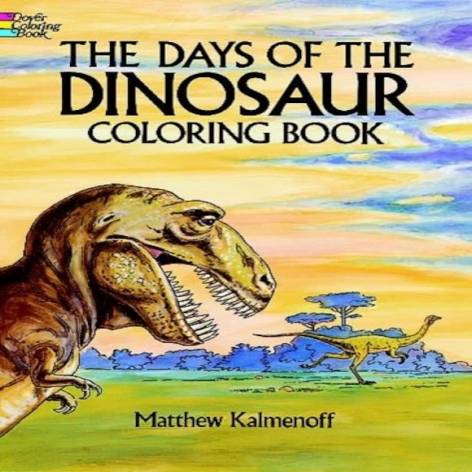 Days Of The Dinosaur Colouring Book