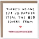 image 1 of Steal The Bed Covers Valentine's Day Card, Funny Valentine's Card, For Husband, Wife, Boyfriend, Girlfriend
