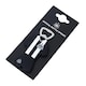 image 2 of Newcastle United FC PVC Home Kit Magnetic Bottle Opener | Black | Black/White | 11.5cm x 3cm | 1