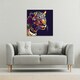 image 2 of leopard face with pop art style (Canvas Print) 77 x 77 x 4cm