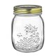 image 5 of Bormioli Rocco Quattro Stagioni Glass Storage Jars - 700ml - Pack of 3