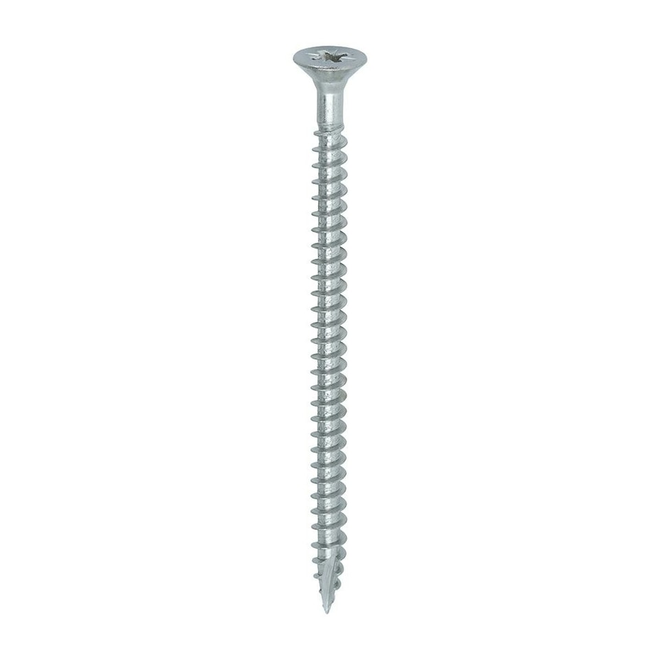 image 1 of Timco - Classic Multi-Purpose Screws - PZ - Double Countersunk - A4 Stainless Steel (Size 5.0 x 80 - 200 Pieces)