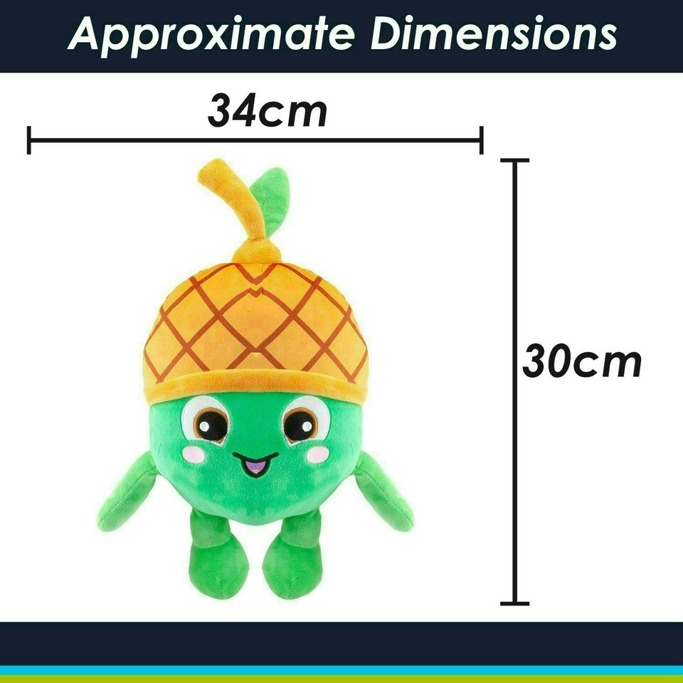 image 1 of Noaks Pinata Smashlings Soft Toy Cute Plushie Huggable Cuddly 30cm Green