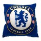 image 1 of Chelsea FC Official Football Crest Cushion - Blue/White - One Size