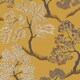 image 2 of Sublime Tree Floral Ochre Wallpaper Yellow | Yellow