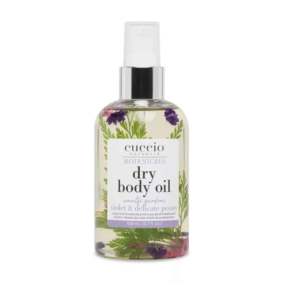 image 1 of Cuccio Naturale Dry Body Oil 109ml - Violet & Delicate Peony
