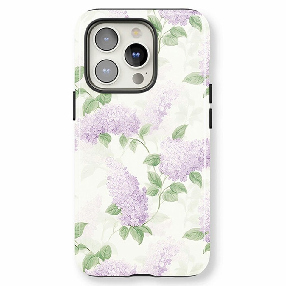 image 1 of Pretty Lilacs Phone Case | Purple | iPhone 14
Tough | iPhone 14
Tough
