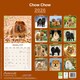 image 2 of Chow Chow 2026 Calendar | Square Wall Calendar | Dog Breed Gift | Plastic Free Packaging | by Avonside Publishing
